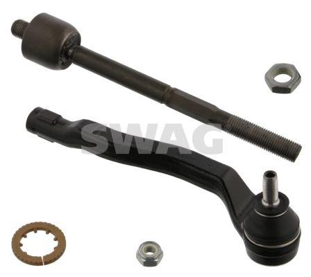 SWAG 60939864 Right Tie Rod Shaft + Tie Rod End Nut Ve Safety Somunlu Citan-Kangoo II-III 08-