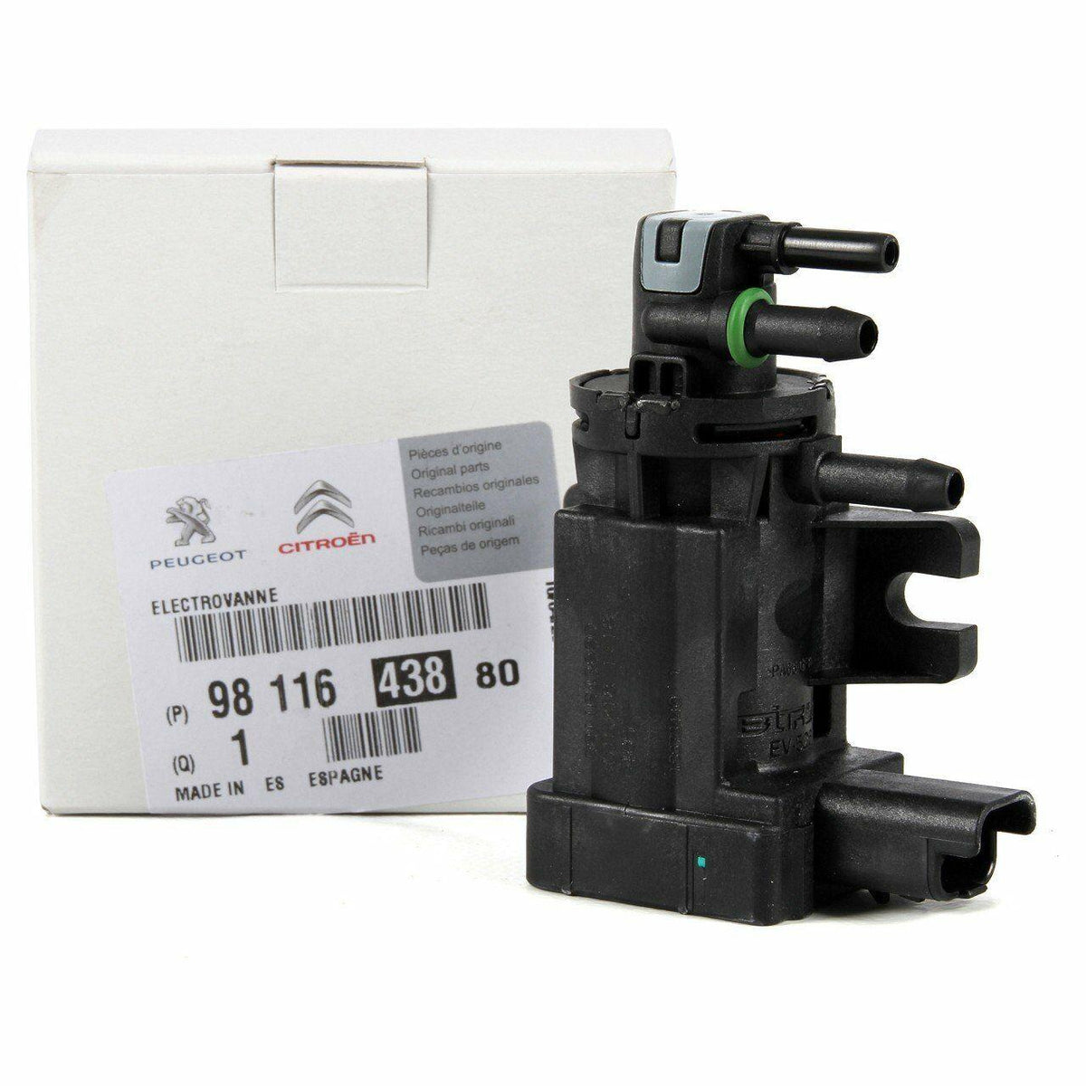 Citroen Turbo Solenoid Valve - Original Parts for C-Elysee 2012-2020 — Citroën, Valves & Actuators