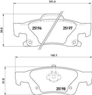 brembo-p37016-rear-brake-pads, brembo-rear-brake-pads-in-package, brembo-p37016-installed-on-jeep-grands-cherokee BREMBO P37016 | Rear Brake Pads for Jeep Grand Cherokee IV 3.6 V6 (2010 and Later) BREMBO P37016 Rear Brake Pads for Jeep Grand Cherokee brembo, rear-brake-pads, jeep-grand-cherokee, brake-pads, car-parts, mechanics, car-owners, auto-parts, braking-system, ai-generated