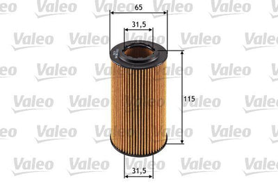 Valeo 586556 Oil Filter (Mercedes Om611-Om642 / M112-M113-M272) — Oil Filters