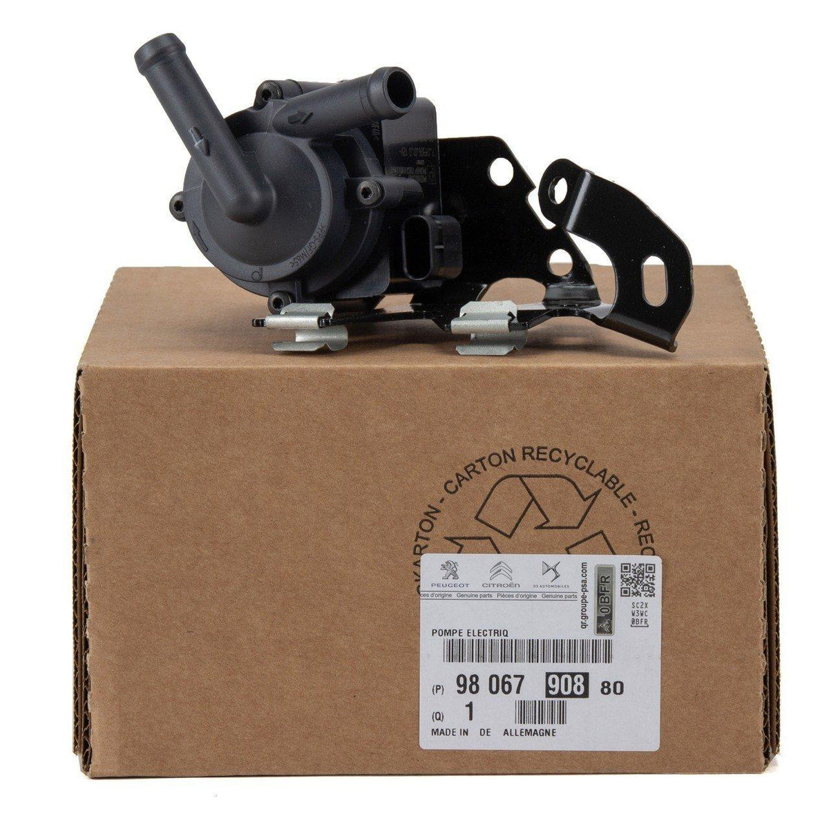 PSA Mini Cooper JCW Clubman R55 Additional Water Pump - Original Turbo Cooling Part — Water Pump & Thermostat
