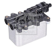 febi-oil-cooler-e60-e63, high-quality-oil-cooler-for-automatic-transmission FEBI Oil Cooler - E60 / E63 / E64 / E65 M-47 N / M-57 N Transmission | 142 mm FEBI Oil Cooler E60 / E63 - High-Quality Automatic Transmission Component febi, oil-cooler, automatic-transmission, e60, e63, e64, e65, car-maintenance, mechanics, ai-generated