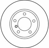 TRW DF1538 - Disc Brake Assembly for 94-05 BMW 3 Series — Brake Rotors & Drums