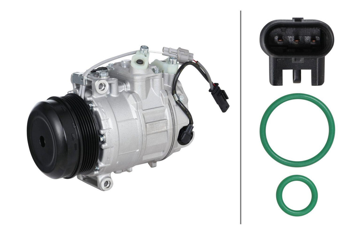 Hella 8FK366202-531 A/C Compressor Mercedes W222 Sprinter 906 06 > 18