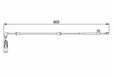 BOSCH 1987474943 Brake Pad Sensor Cable for 1998 BMW 3 Series E46 — Brake Sensors & ABS