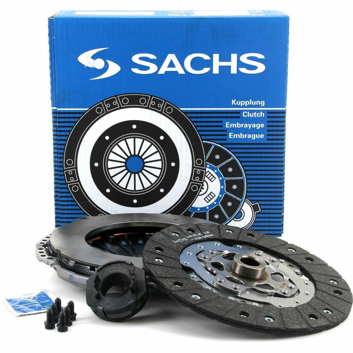 SACHS 1.6 TDI Clutch Set - Complete Kit for Skoda Octavia (2004-2013) — Clutch & Flywheel