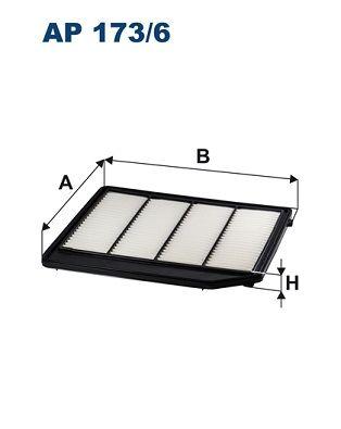 Filtron AP173-6 Air Filter Suzuki Vitara 1.4 15-19 / SX4 Vitara2 1.4T AllGrip — Air & Cabin Filters