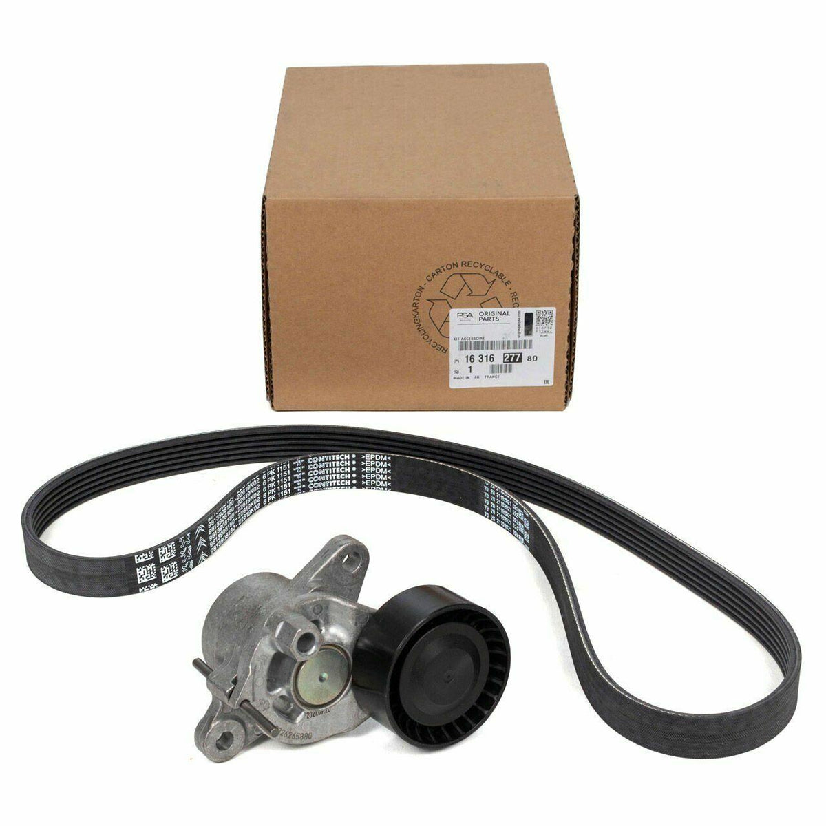 Citroen Alternator Belt Kit for C5 AirCross 1.5 HDi - Original Product — Citroën, Starting & Charging