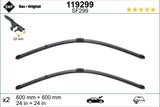 VALEO 119299 Windshield Wiper Blade - 24 Inch Length — Wipers
