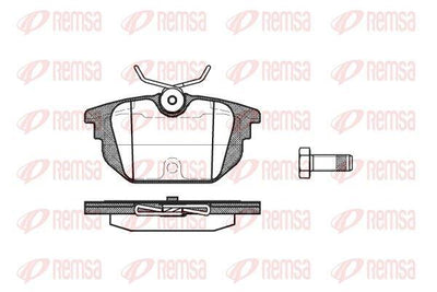 REMSA 0692.00 Brake Pad — Brake Pads