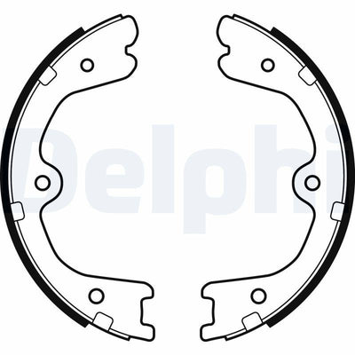 Delphi LS2037 Brake Pad El Brake Shoe Honda CRV 2007-2012 /Navara /FX35 /Pathfinder /Murano II — Brake Cables & Hardware