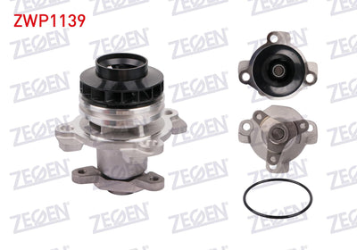 Zegen ZWP1139 Water Pump Renault Master III 2.3 dCi 10-/ Traffic II 2.0 dCi 01-14 / Koleos 2.0 dCi — Water Pump & Thermostat