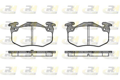 ROADHOUSE 2144.50 Brake Pad Front Laguna Safrane Megane Scenic 2.0 Espace with Connector — Brake Pads