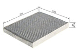 BOSCH Pollen Filter - 17-Polo-Ibiza 1.0 TSI & 1.6 TDI — Air & Cabin Filters