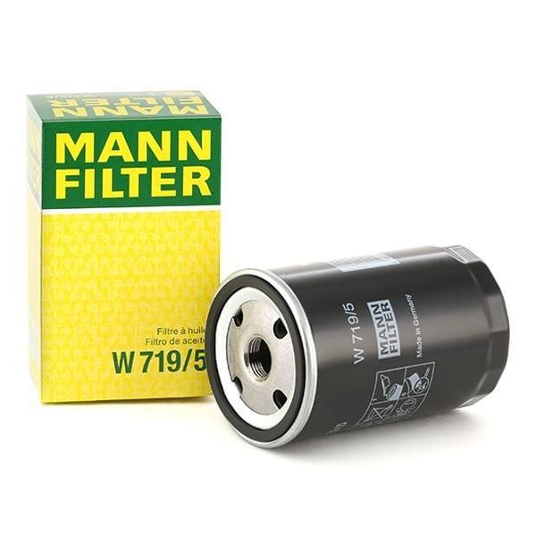 Mann W719-5 oil filter for Volkswagen Golf, Oil filter installation for VW Golf 5 2004-2009 Mann Filter W719-5 Oil Filter - Premium Quality for Volkswagen Golf 5 (2004-2009) | 1.6 BSE Mann Filter W719-5 Oil Filter for VW Golf 2004-2009 oil-filter, vw-golf-5, mann-filter, car-maintenance, automotive-parts, vehicle-accessories, 1-6-bse, engine-parts, car-owners, ai-generated