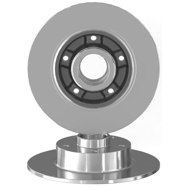 FROW FREN 2091105002 Brake Disc Rear Left & Right (without Bearing) Renault Megane II III Scenic III Cl | Set of 2