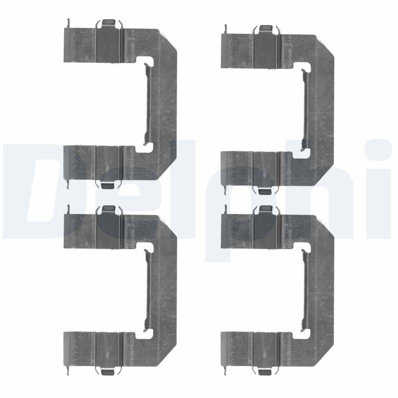 Delphi LX0501 Brake Pad Mounting Set — Brake Pads