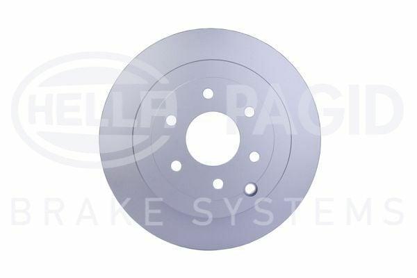 HELLA Pagid Brake Discs for Nissan NP300 Navara (D40) - 2 Pack — Brake Rotors & Drums