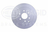 HELLA Pagid Brake Discs for Nissan NP300 Navara (D40) - 2 Pack — Brake Rotors & Drums