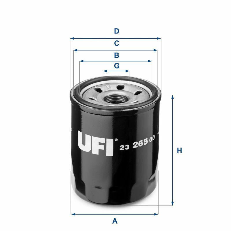 ufi oil filter 23.265.00 for honda vehicles, technical specifications of ufi oil filter UFI Oil Filter 23.265.00 - Compatible with Honda Civic, Accord, City, Jazz, CR-V | For 1.8-2.0 Engines UFI Oil Filter 23.265.00 for Honda Vehicles ufi, oil-filter, honda, civic, accord, car-maintenance, mechanics, engine-parts, automotive, ai-generated