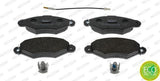 FERODO FDB1135 Front Brake Pads for Kangoo and Xsara