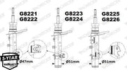 monroe g8222 front left shock absorber, high-performance gas pressure shock absorber from monroe Monroe G8222 Front Left Shock Absorber - Gas Pressure, High-Performance for Car Owners and Mechanics | 12-47mm Monroe G8222 Front Left Shock Absorber monroe, shock-absorber, gas-pressure, front-left, car-parts, vehicles, mechanics, automotive, shock-spring, ai-generated