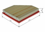 BOSCH Air Filter F026400709 - Compatible with G20 Series Vehicles — Air & Cabin Filters