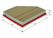 bosch air filter f026400709, air filter for g20 series vehicles, car air filter technical specifications BOSCH Air Filter F026400709 - Compatible with G20 Series Vehicles | 10.83 in Length BOSCH Air Filter F026400709 - Fits G20 Series bosch, air-filter, g20-series, car-maintenance, auto-parts, air-filter-replacement, vehicle-accessories, auto-filter, car-owners, ai-generated