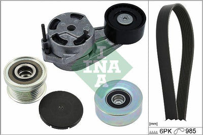 INA 529048220 V-Ribbed Belt Set BMW F20 F30 F31 F80 N13 12