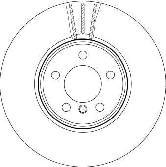 trw df4867s disk brake set for range rover, close up of trw df4867s brake disk TRW DF4867S Disk Brake Set for Range Rover - 2 Pack for Car Owners and Mechanics TRW DF4867S Disk Brake for Range Rover - 2 Pack trw, disk-brake, brake-disk-set, range-rover, car-owners, mechanics, automotive-parts, high-quality, ventilated-brakes, ai-generated