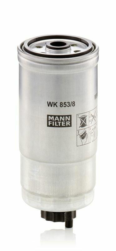 MANN WK853-8 Fuel Filter - Compatible with Bravo, Marea and 2 more models — Fuel Delivery