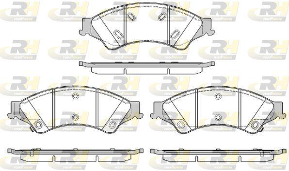 ROADHOUSE 21524.02 Brake Pad Ranger 04 11 — Brake Pads