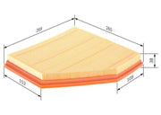 bosch-air-filter-f026400270, best-air-filter-15-1-3-series BOSCH Air Filter F026400270 - Compatible with 15-1 Series (F20-F21) & 3 Series (F30-F31-F34-F80) | Premium Quality BOSCH Air Filter F026400270 bosch, air-filter, f026400270, car-maintenance, mechanics-specialty, engine-performance, honda-filter, auto-parts, car-owners, ai-generated