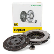 LUK clutch set for Citroen Berlingo 2009-2018, Pressure plate, friction disc, and release bearing of LUK clutch kit LUK Clutch Set for Citroen Berlingo 2009-2018 1.6 HDi - High-Quality Performance for Car Owners and Mechanics LUK Clutch Set for Citroen Berlingo 2009-2018 luk, clutch-set, citroen-berlingo, car-parts, mechanics, car-owners, vehicle-performance, auto-repair, transmission-parts, ai-generated