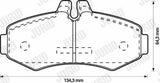 Jurid Brake Pads 571946J - 638 Vito CDI