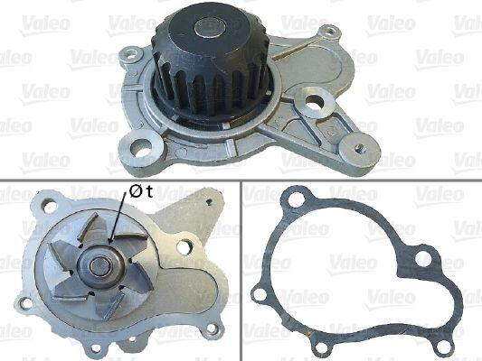 VALEO 506814 Water Pump - Engine Cooling for Hyundai Accent & Getz — Water Pump & Thermostat