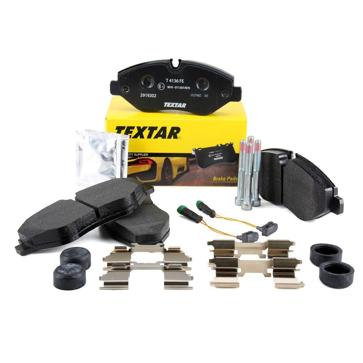 Textar 2919202 Volkswagen Crafter Front Brake Pad Set Spr 906 907 447 315 639 06-16 — Brake Pads