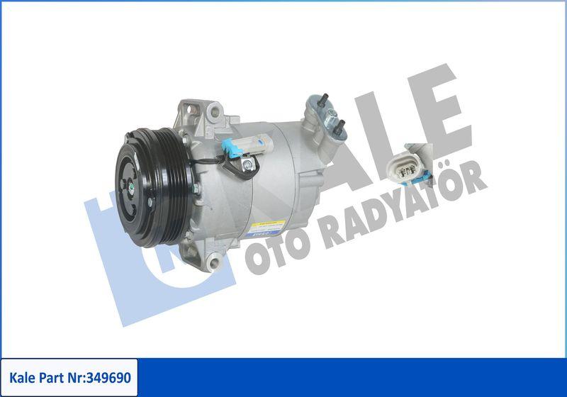 Kale 349690 A/C Compressor Opel Astra G/H, Meriva A, Zafira B 1.6 16V Z16XEP 5PK-V