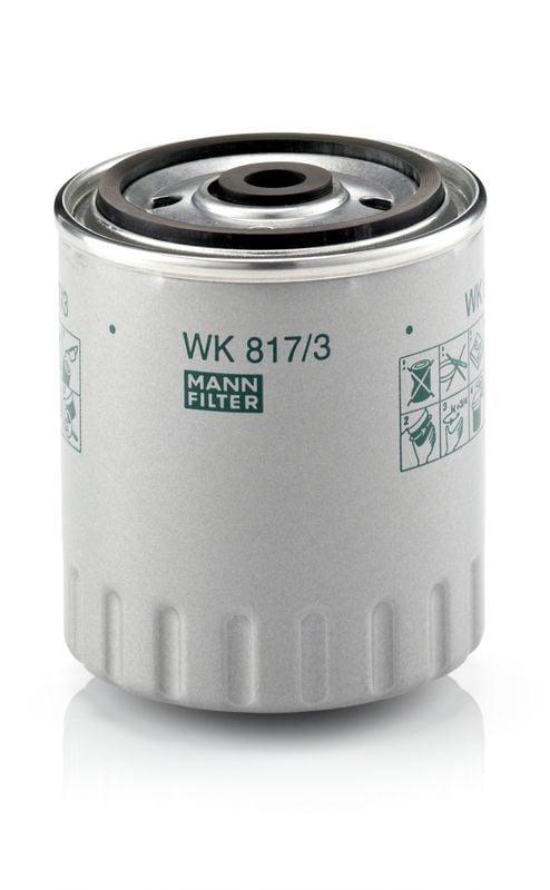 MANN WK817-3X Fuel Filter - Compatible with Mercedes Benz and Ssangyong — Fuel Delivery
