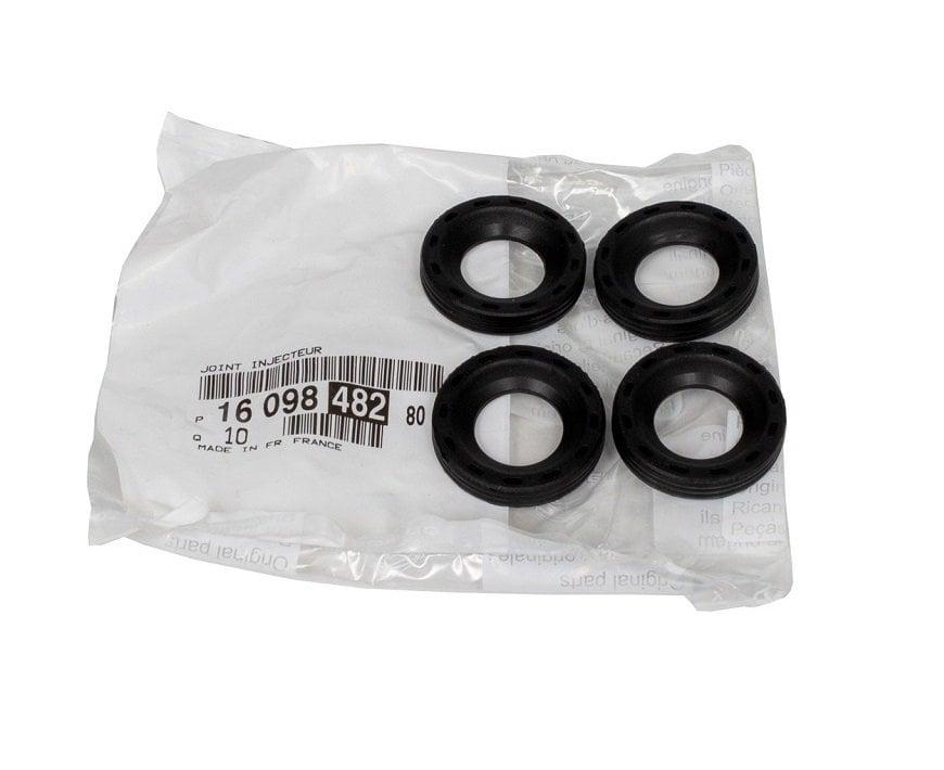 Citroen Original 4 Piece Diesel Injector Seal Kit for C4 1.6 HDi — Citroën, Gaskets & Seals