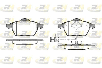 ROADHOUSE 2390.02 Brake Pad 100 4A. C4 12 90-06 94 — Brake Pads