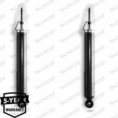 monroe-d8020-rear-shock-absorber-front-view, monroe-d8020-rear-shock-absorber-side-view, monroe-d8020-rear-shock-absorber-packaging MONROE D8020 Rear Shock Absorber - Gas Pressure, Heavy Duty | Santa Fe 2000-2005 | 2-Pack Monroe D8020 Rear Shock Absorber for Santa Fe 00-05 rear-shock-absorber, monroe, santa-fe, vehicle-parts, mechanics, shock-absorber, automotive-repair, gas-pressure, twin-tube, ai-generated