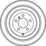 TRW DF4954S Rear Brake Discs - Performance Brake Discs for Range Rover L322 (2002-2009) — Brake Rotors & Drums