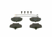 bosch brake pad set for clio and logan, bosch brake pads technical specifications BOSCH 0986467720 Brake Pad Set - Front for Clio, Mgn, Logan | Low-Metallic Material BOSCH Brake Pad Set - Front Clio, Mgn, Logan bosch, brake-pads, clio, logan, front-brakes, car-parts, mechanics, low-metallic, braking-system, ai-generated