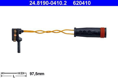 ATE 24.8190-0410.2 Brake Pad Wear Sensor — Brake Sensors & ABS