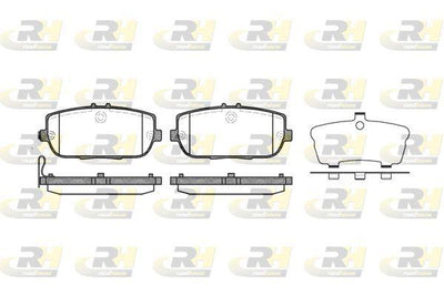 ROADHOUSE 21190.01 Brake Pad Mx5 III Mıata Nc 03 05 — Brake Pads