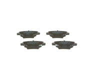 bosch brake pads front view, bosch brake pads side view, bosch brake pads technical specifications BOSCH Brake Pads (Set) for 17-Inch Insignia | Low-Metallic, ECE-R90 Certified BOSCH Brake Pads 17-Inch | Insignia Models bosch, brake-pads, car-accessories, automotive-parts, mechanics-tools, low-metallic, insignia-brake-pads, car-owners, braking-system, ai-generated