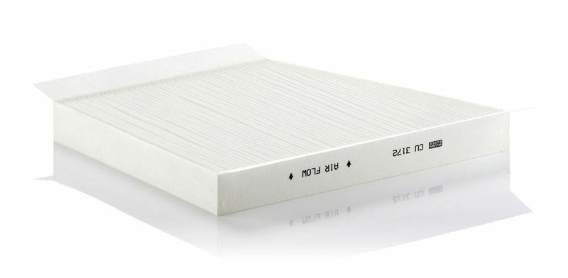 MANN Cabin Filter CU3172 - High Efficiency Particulate Filter for Mercedes E-Class W211 W219 — Air & Cabin Filters