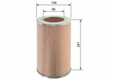 BOSCH Air Filter F026400092 - Replacement for 96-07 Hiace — Air & Cabin Filters
