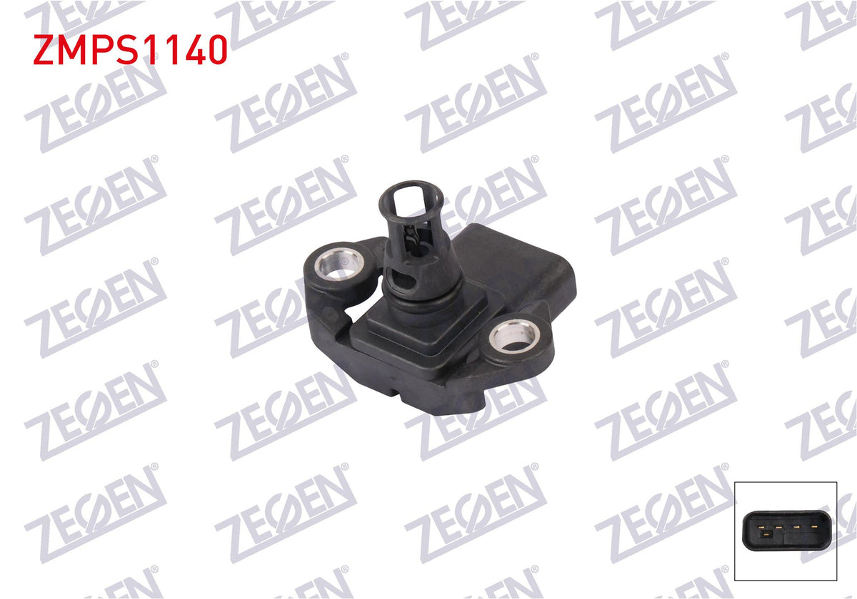 Zegen ZMPS1140 Map Sensor Peugeot 107 / Citroen C1 / Toyota Aygo 1.0 2005 — Engine Management Sensors